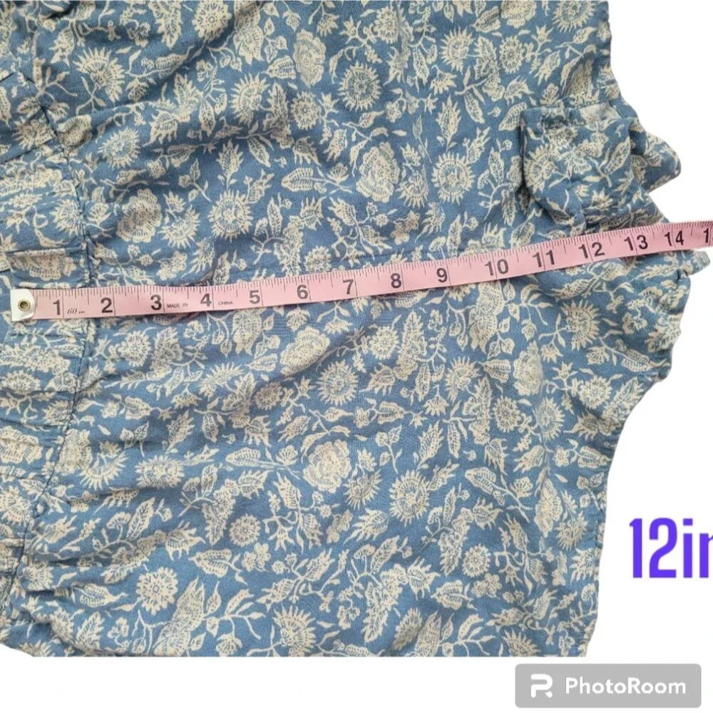 Universal Thread Linen Blend Floral Shorts - S